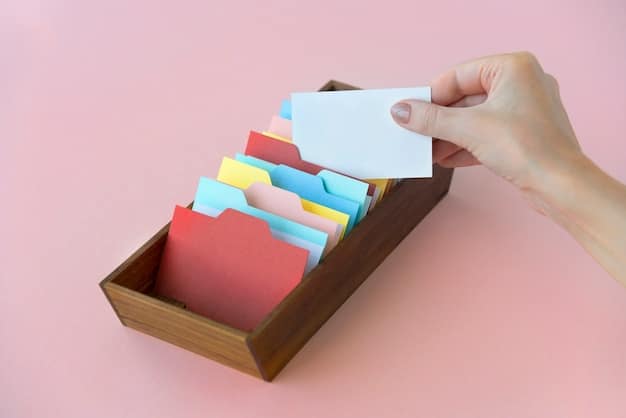 An image showing envelopes organized in a file system with tabs labeled for different months. The envelopes contain varying amounts of cash. The image indicates long-term savings and systematic budgeting using the envelope system.
