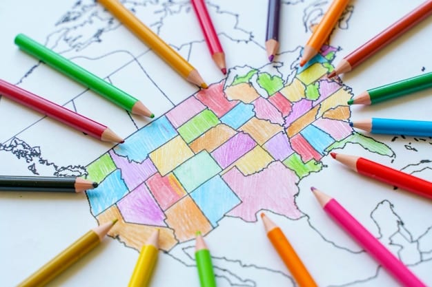 A map of the United States highlighting different states in varying shades of color, each representing a different statute of limitations period for debt collection.