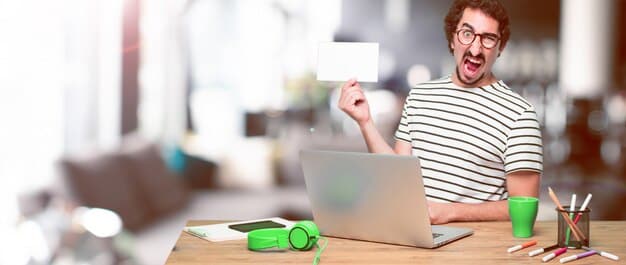 A person sitting at a desk, looking overwhelmed by a mountain of credit card bills, with a hand reaching out to grab another credit card.