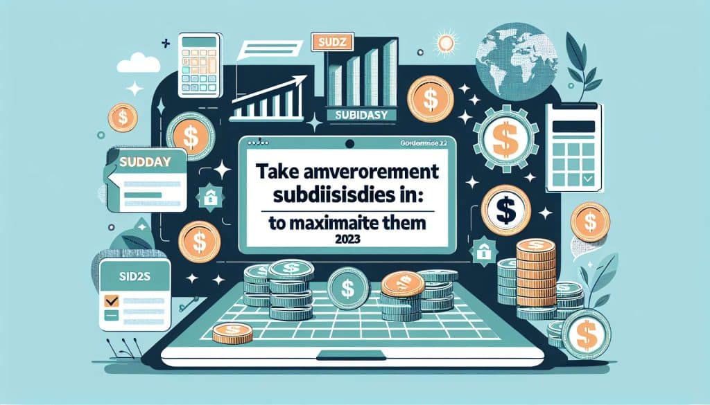Maximize Government Subsidies in 2023: A Comprehensive Guide