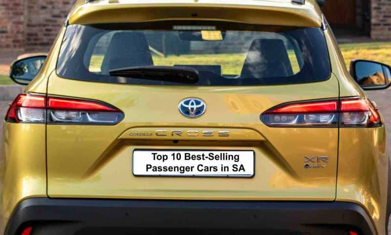 Top 10 Best-Selling Cars in 2025 in South Africa.